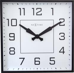 NeXtime Стенен часовник Be Square арабски цифри (3294AR)