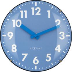 NeXtime Стенен или настолен часовник Duomo Mini син (3533BL) Будилник