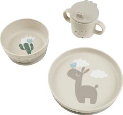Done by deer Vase pentru copii Foodie Lalee nisipii 3 el (1593099) Set pentru masa bebelusi