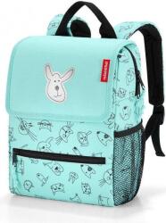 Reisenthel Rucsac Reisenthel Kids Cats And Dogs verde mentă (IE4062)