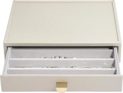Stackers Casetă pentru coliere Stackers Pebble classic bej deschis cu sertar (75883)