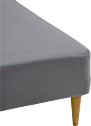 Södahl Чаршаф с ластик Calm 90 x 200 x 30 см сив (15607)