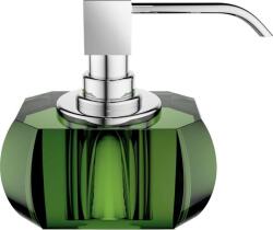 DECOR WALTHER Dozator de săpun Kristall verde cu pompă cromată (0924296)