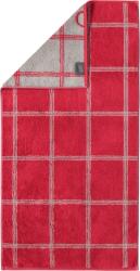 Cawö Prosop Two-Tone model în carouri 80 x 150 cm vișiniu (604 80/150 22) Prosop