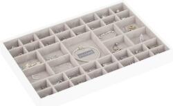 Stackers Casetă pentru bijuterii Stackers cu 41 compartimente supersize alb-bej (73109)