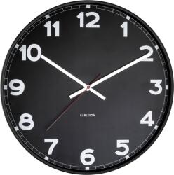 Karlsson Стенен часовник New Classic 40 см черен (KA5847BK)