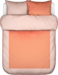 Marc O'Polo Lenjerie de pat Keersten 240 x 220 cm portocalie cu 2 fețe de pernă 60 x 70 cm închidere flap (101629-629-03) Lenjerie de pat
