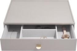 Stackers Casetă pentru bijuterii Stackers adâncă supersize taupe cu sertar (75814)