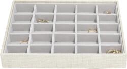 Stackers Casetă pentru bijuterii Stackers cu 25 compartimente classic bej deschis de in (76383)