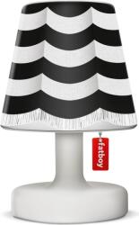 Fatboy Abajur Cooper Cappie Stripe Curtain Black pentru lampa Edison The Petit (104160)