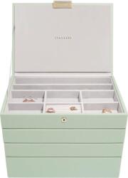 Stackers Casetă pentru bijuterii Stackers cvadruplă classic verde de salvie (74518)