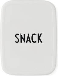 Design Letters Recipient pentru mâncare Snack Box alb (20203001WHITE)