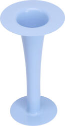 Design Letters Vază sau suport pentru lumânare Trumpet albastră 2în1 (10108002LIGHTBLUE)