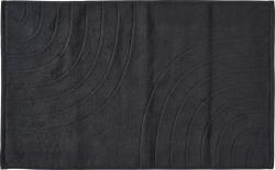 Zone Denmark Covoraș de baie Time 80 x 50 cm negru (33911) Covor baie