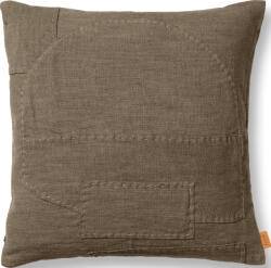 ferm LIVING Pernă decorativă Darn 50 x 50 cm taupe (1104268231)