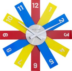 NeXtime Стенен часовник Plexi цветен (3285DI)