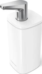 simplehuman Дозатор за сапун Simplehuman стоманен 295 мл бял (KT1193)