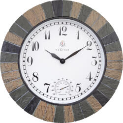 NeXtime Стенен часовник Aster с термометър 43, 5 см (4320)