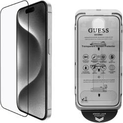 GUESS üvegfólia 2.5D iPhone 16 fekete