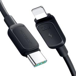 JOYROOM Multi-Color Series A14 USB-C / Lightning kábel 20W 1.2 m - Fekete