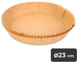 Bewello Airfryer sütőpapír, olaj nélküli sütőhöz, kerek, 23 cm, 50 db / csomag BW1020D (BW1020D) - mentornet