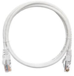 NIKOMAX Patch kábel S/FTP, CAT6a, PVC, 1m, fehér (NMC-PC4SA55B-010-WT) - hobasec