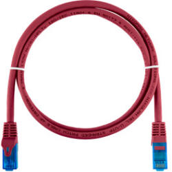 NIKOMAX Patch kábel UTP CAT6 LSOH, Essential Series, 15m, piros (NMC-PC4UE55B-ES-150-C-RD) - hobasec