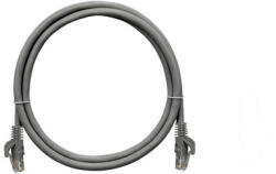 NIKOMAX Patch kábel UTP, Essential Series, CAT5e, LSZH, 2m, szürke (NMC-PC4UD55B-ES-020-C-GY) - hobasec