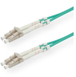 Roline FO Jumper Cable, 50/125, LC/LC, OM3, Low-Loss-Con. , turq. , 10m (21_15_8828-5)
