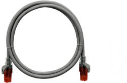 NIKOMAX Patch kábel UTP, Essential Series, CAT6A, LSZH, 1, 5m, szürke (NMC-PC4UA55B-ES-015-C-GY)