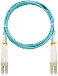 NIKOMAX Optikai patch kábel LC - LC, MM 50/125, OM3, duplex, 5m, aqua (NMF-PC2M3C2-LCU-LCU-005) - hobasec
