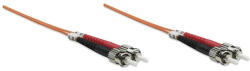Intellienet INTELLINET Optikai kábel ST-ST, MM 50/125, OM2, 1m (470056)