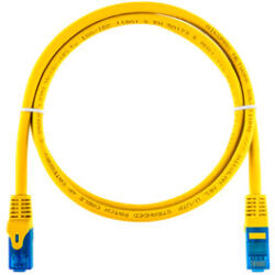 NIKOMAX Patch kábel UTP, CAT6, LSZH, Essential Series, 0, 5m, sárga (NMC-PC4UE55B-ES-005-C-YL) - hobasec