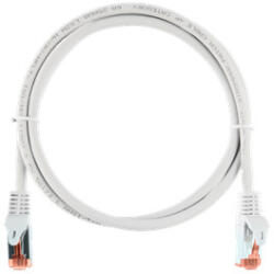 NIKOMAX Patch kábel S/FTP CAT6a LSOH, Essential Series, 3m, fehér (NMC-PC4SA55B-ES-030-C-WT) - hobasec