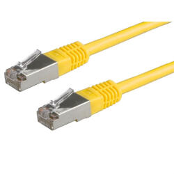 Valueline Patch Kábel S/FTP, CAT6, 0, 5m, sárga (21_99_1322-250)