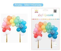 Ante Europe kft Lufi koszorú szett 35 db szivárvány színű léggömb (5999048906021)