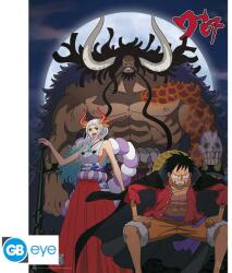 Abysse Corp ONE PIECE poszter Luffy & Yamato vs Kaido 52x38 (GBYDCO242)