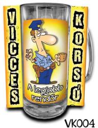 Neves Ajándék Vicces Korsó 0, 3 L - A legjobb rendőr (VK004)