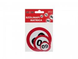 CQ Kft Matrica 60-es szülinapi 8db (4948766)