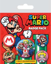 Heo Super Mario 5 db-os kitűző készlet (BP80440)