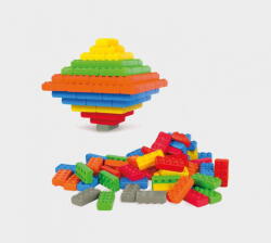 Marioinex Jucarie Marioinex Building Blocks Junior Bricks 140 elements (901717)