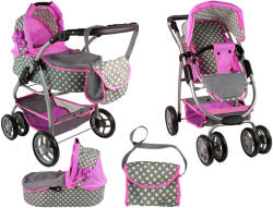 Majlo Toys Alice 9662 nagy sportkocsi babának 3 az 1-ben (14956)