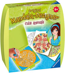 Ravensburger Set de creatie mini mandala cu animale (RVSAC29766)