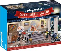 Playmobil Calendar craciun furt la muzeul politiei (PM71347)