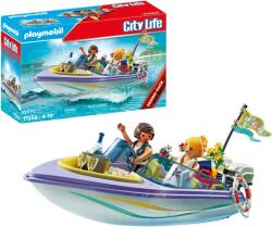 Playmobil Luna de miere cu barca viteza (PM71366)