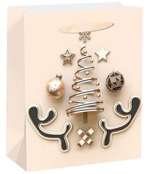 Creative Special M 18x23x10 cm karácsonyi színes fényes szalagfüles 75293