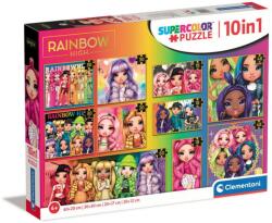 Clementoni Rainbow High 10 az 1-ben puzzle 18,30,48,60 db-os (20273)