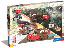 Clementoni Verdák az utakon maxi puzzle 104 db-os (23774)