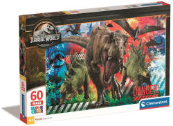 Clementoni Dinoszaurusz Danger maxi puzzle 60 db-os (26456)