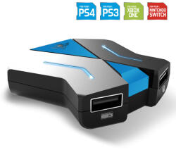 Spirit of Gamer Egér/Billentyűzet adapter konzolokhoz - SOG-CONV1 (3x USB-A, 2x USB-C, Nintendo/PS4/PS3/Xbox One)